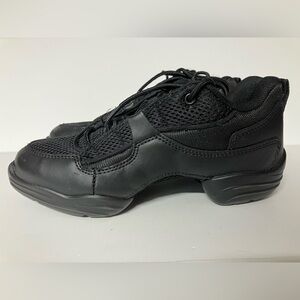 Capezio Women’s DS11 Fierce Dansneaker Shoe, Size 6, Black, Lace Up
